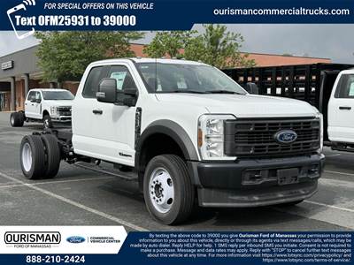 Ford F-550 XL Extended Cab Cab & Chassis Truck - 10 Speed Automatic