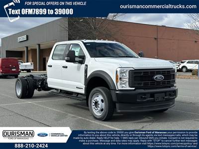 Ford F-550 XL Crew Cab Cab & Chassis Truck - 10 Speed Automatic