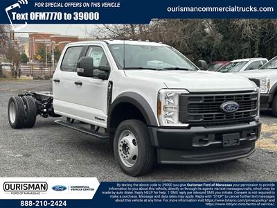 Ford F-550 XL Crew Cab Cab & Chassis Truck - 10 Speed Automatic