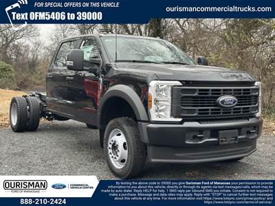 Ford F-550 XL Crew Cab Cab & Chassis Truck - 10 Speed Automatic