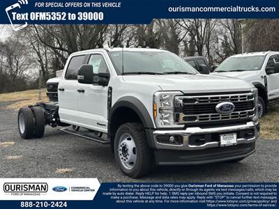 Ford F-550 XL Crew Cab Cab & Chassis Truck - 10 Speed Automatic