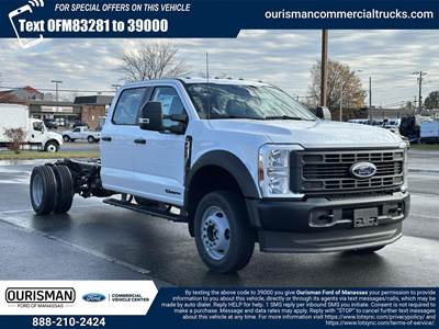 Ford F-550 XL Crew Cab Cab & Chassis Truck - 10 Speed Automatic