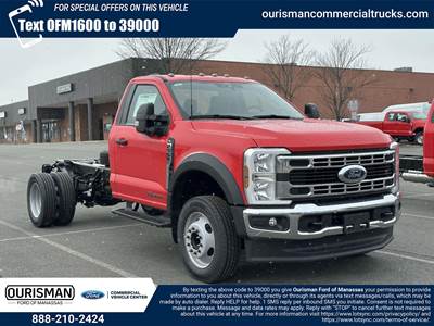 Ford F-550 XL Cab & Chassis Truck - 10 Speed Automatic
