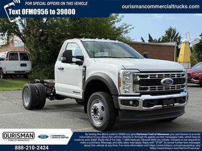 Ford F-550 XL Crew Cab Cab & Chassis Truck - 10 Speed Automatic