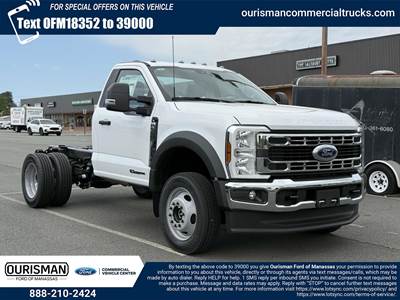 Ford F-550 XL Cab & Chassis Truck - 10 Speed Automatic