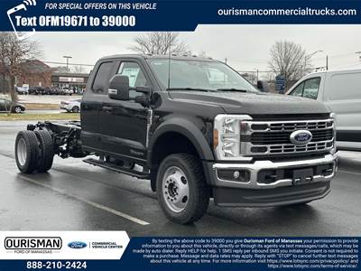 Ford F-550 XL Extended Cab Cab & Chassis Truck - 10 Speed Automatic
