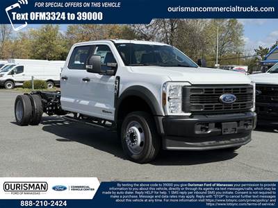 Ford F-550 XL Crew Cab Cab & Chassis Truck - 10 Speed Automatic