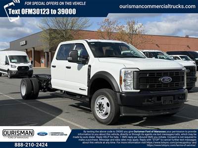 Ford F-550 XL Crew Cab Cab & Chassis Truck - 10 Speed Automatic