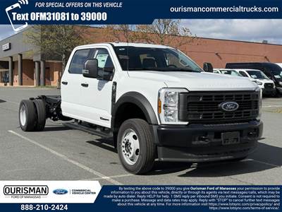 Ford F-550 XL Crew Cab Cab & Chassis Truck - 10 Speed Automatic