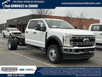 Ford F-550 XL Crew Cab Cab & Chassis Truck - 10 Speed Automatic