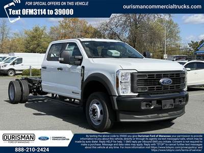 Ford F-550 XL Crew Cab Cab & Chassis Truck - 10 Speed Automatic