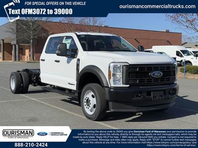 Ford F-550 XL Crew Cab Cab & Chassis Truck - 10 Speed Automatic