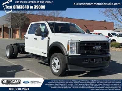 Ford F-550 XL Crew Cab Cab & Chassis Truck - 10 Speed Automatic
