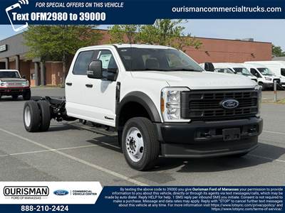 Ford F-550 XL Crew Cab Cab & Chassis Truck - 10 Speed Automatic