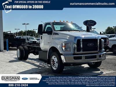 Ford F-750 XL Cab & Chassis Truck - 10 Speed Automatic
