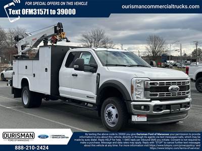 Ford F-550 XL Crane Truck - 10 Speed Automatic