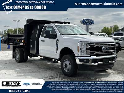 Ford F-350 XL Dump Truck - 10 Speed Automatic, 9' Dump
