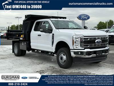 Ford F-350 XL Dump Truck - 10 Speed Automatic, 9' Dump