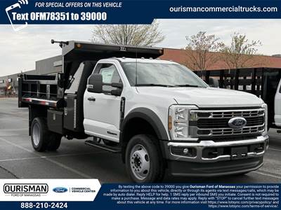 Ford F-450 XL Dump Truck - 10 Speed Automatic, 9' Dump