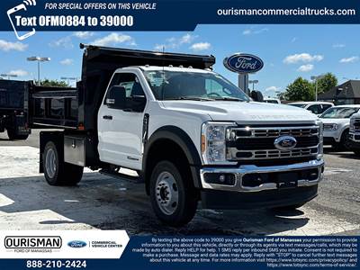 Ford F-550 XL Dump Truck - 10 Speed Automatic, 9' Dump