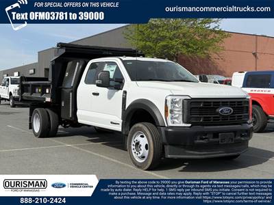 Ford F-550 XL Dump Truck - 10 Speed Automatic, 9' Dump