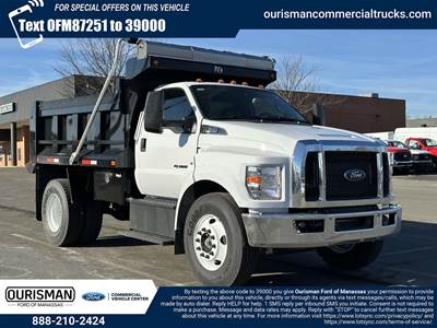 Ford F-650 Dump Truck - 10 Speed Automatic, 10' Dump