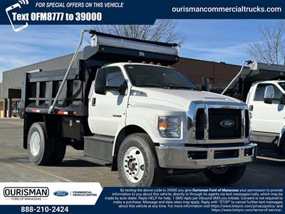 Ford F-650 Dump Truck - 10 Speed Automatic, 10' Dump