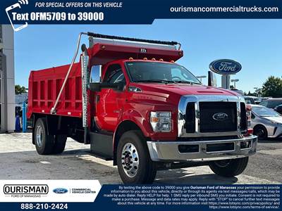 Ford F-750 XL Dump Truck - 10 Speed Automatic