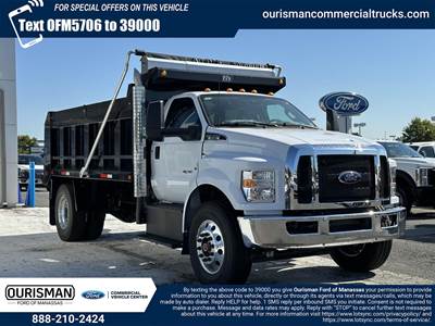 Ford F-750 XL Dump Truck - 10 Speed Automatic