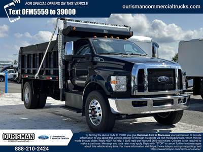 Ford F-750 XL Dump Truck - 10 Speed Automatic