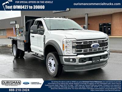 Ford F-550 XL 12 ft Flatbed Truck - 10 Speed Automatic