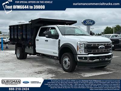 Ford F-450 XL 12 ft Landscape Truck - 10 Speed Automatic, Landscape Dump Body