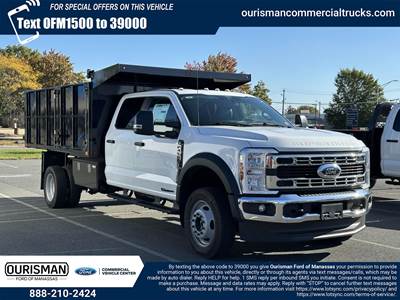 Ford F-450 XL 12 ft Landscape Truck - 10 Speed Automatic, Landscape Dump Body