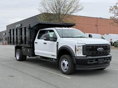 Ford F-550 XL 12 ft Landscape Truck - 10 Speed Automatic, Landscape Dump Body