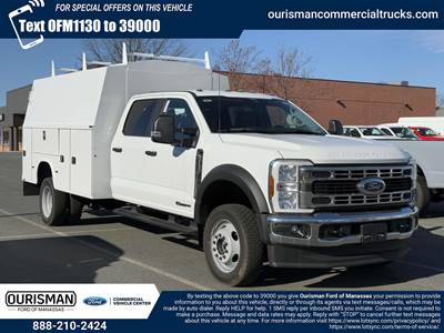 Ford F-450 XL Crew Cab Mechanic / Service Truck - 10 Speed Automatic