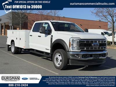 Ford F-550 XL Crew Cab Mechanic / Service Truck - 10 Speed Automatic