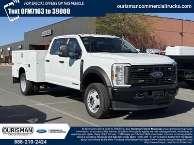 Ford F-550 XL Crew Cab Mechanic / Service Truck - 10 Speed Automatic