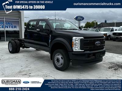 Ford F-550 XL Crew Cab Cab & Chassis Truck - 10 Speed Automatic