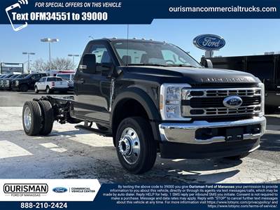 Ford F-550 XLT Cab & Chassis Truck - 10 Speed Automatic