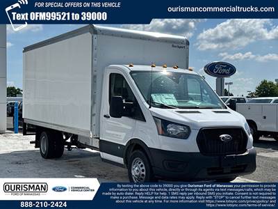 Ford Transit Box Truck - 10 Speed Automatic