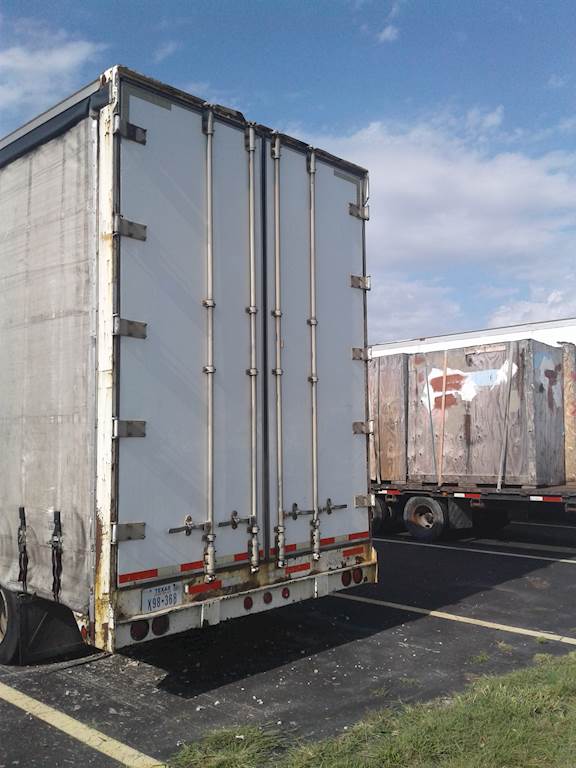 1994 Nu Van Step Deck Curtain Side Trailer Curtain Side Trailer For