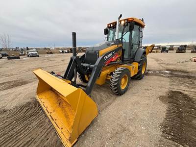 John Deere 320 P-TIER Backhoe