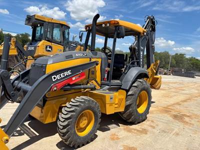 John Deere 410 Backhoe