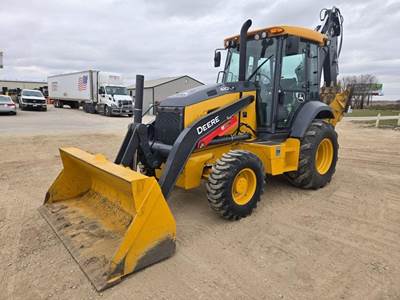 John Deere 410 Backhoe