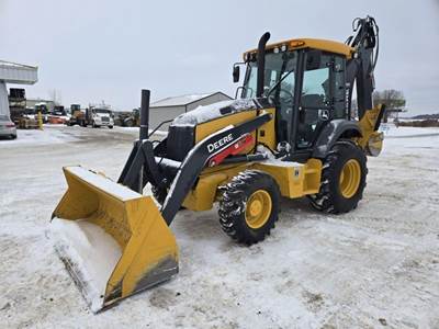 John Deere 410 P-TIER Backhoe