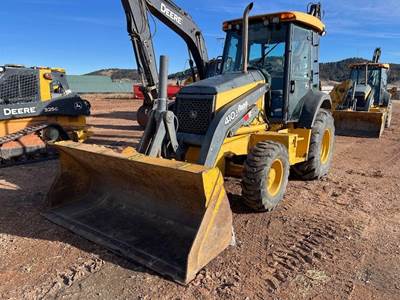 John Deere 410J Backhoe