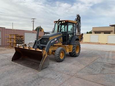 John Deere 410J Backhoe