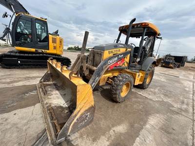 John Deere 410L Backhoe