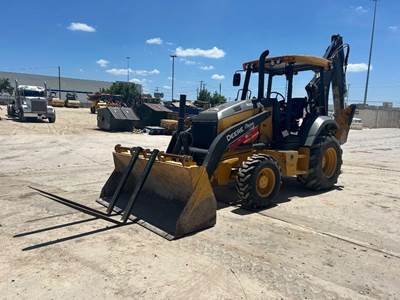 John Deere 410L Backhoe