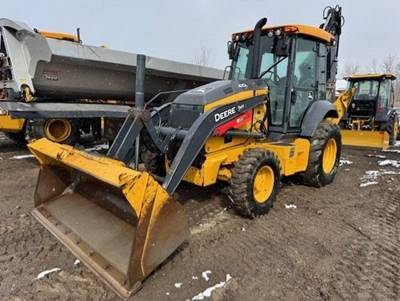 John Deere 410L Backhoe